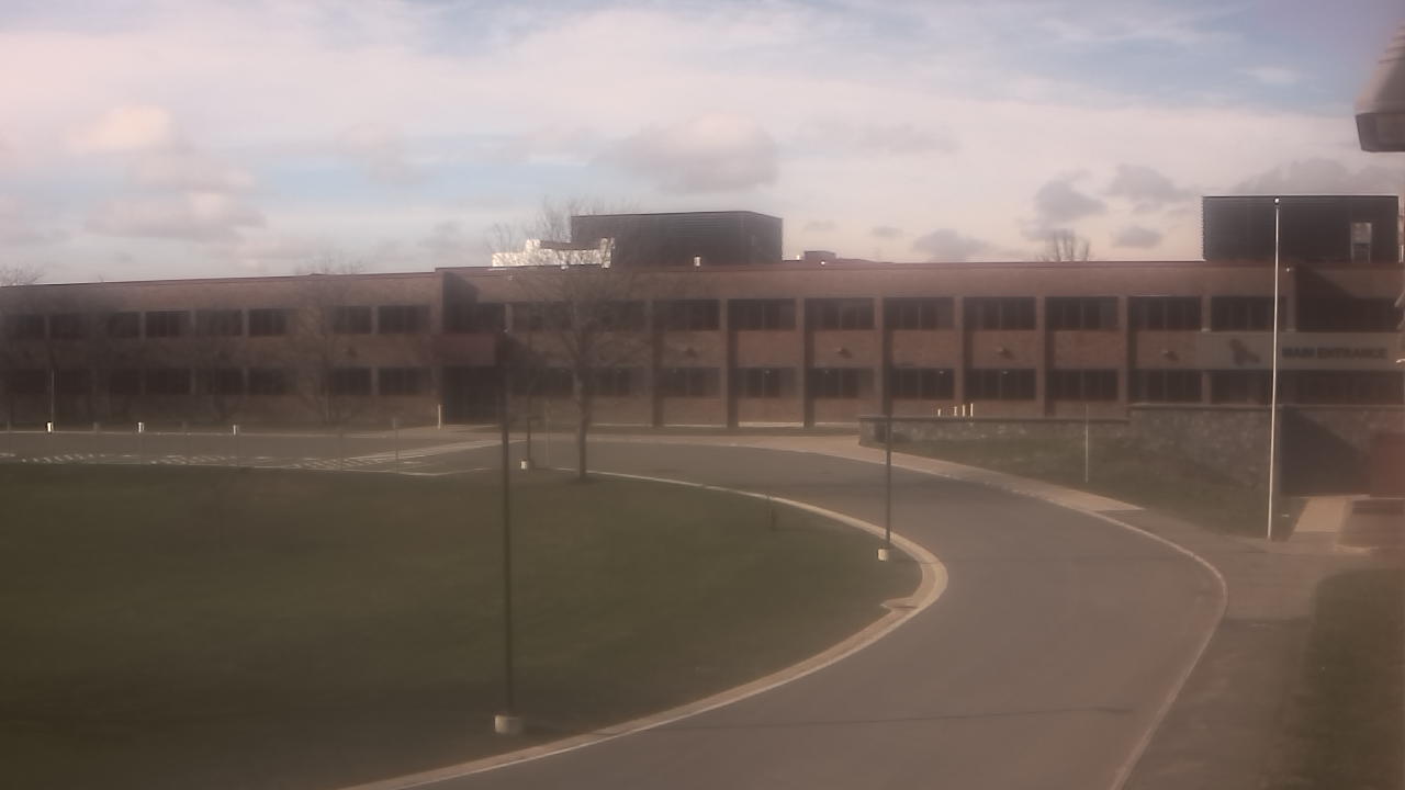 Thumbnail for current weather camera view from P.V. Moore HS in Central Square, New York