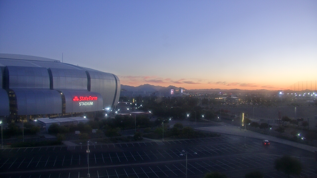 Thumbnail for current weather camera view from City of Glendale Media Center in Glendale, Arizona