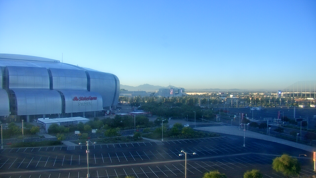 Thumbnail for current weather camera view from City of Glendale Media Center in Glendale, Arizona