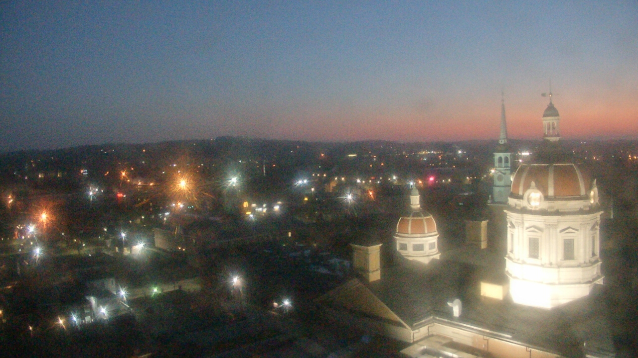 Thumbnail for current weather camera view from The Yorktowne Hotel in York, Pennsylvania