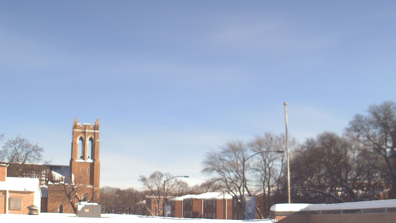 Thumbnail for current weather camera view from St Philip Lutheran School in Chicago, Illinois