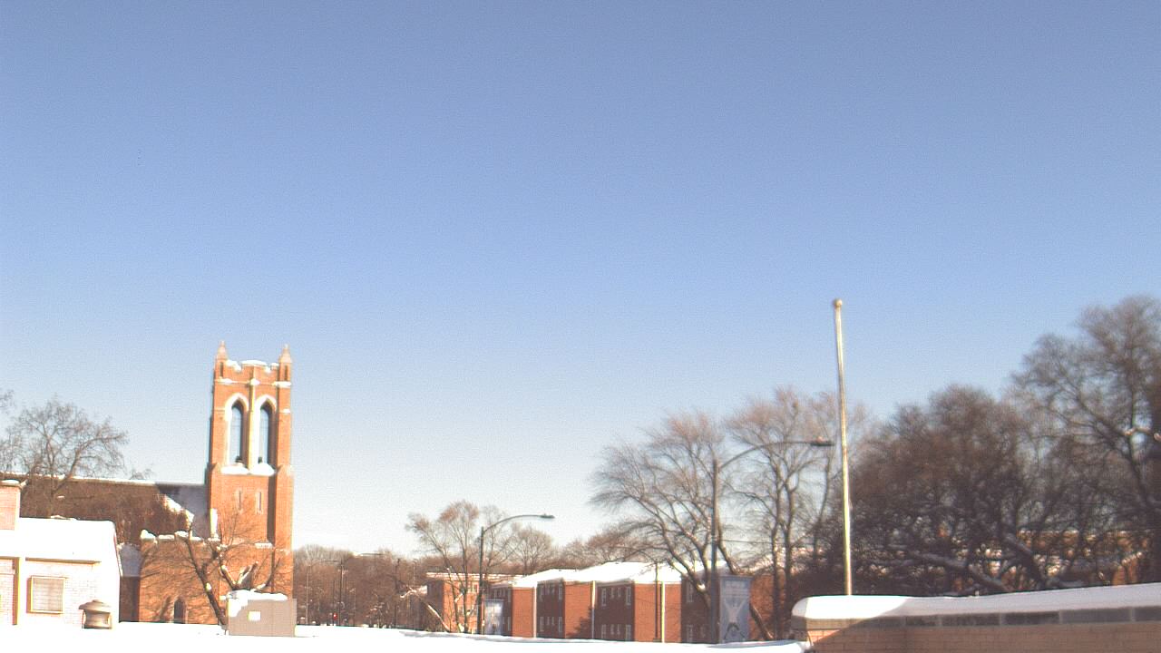 Thumbnail for current weather camera view from St Philip Lutheran School in Chicago, Illinois