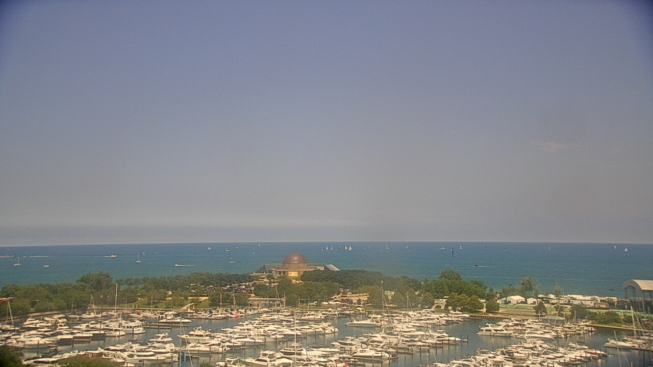 Thumbnail for current weather camera view from Soldier Field in Chicago, Illinois