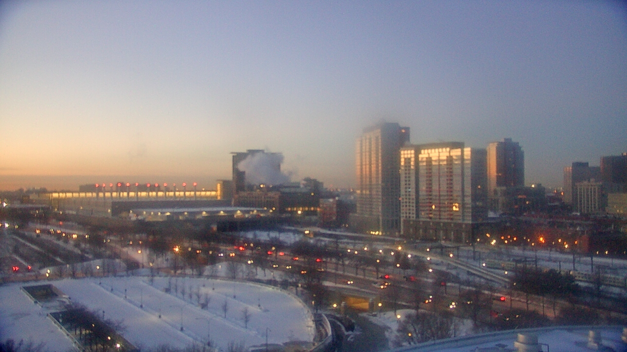 Thumbnail for current weather camera view from Soldier Field in Chicago, Illinois