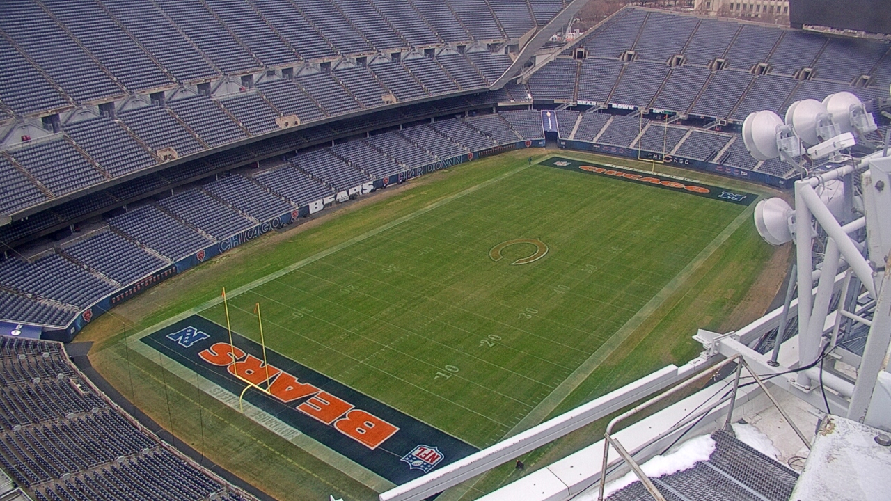 Thumbnail for current weather camera view from Soldier Field in Chicago, Illinois