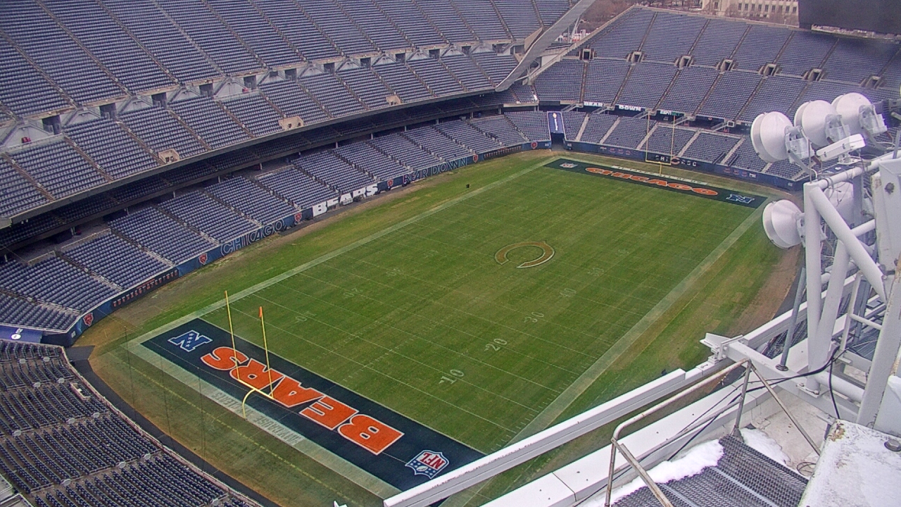 Thumbnail for current weather camera view from Soldier Field in Chicago, Illinois