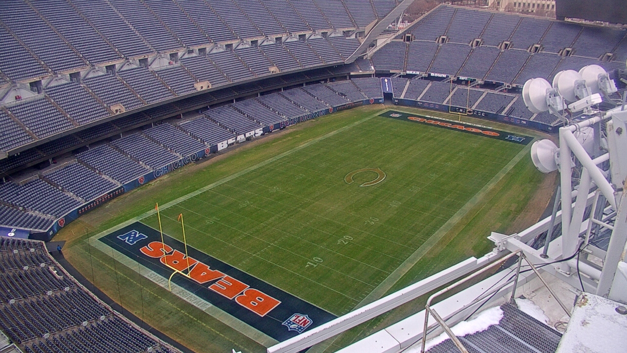 Thumbnail for current weather camera view from Soldier Field in Chicago, Illinois