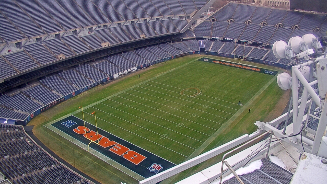 Thumbnail for current weather camera view from Soldier Field in Chicago, Illinois