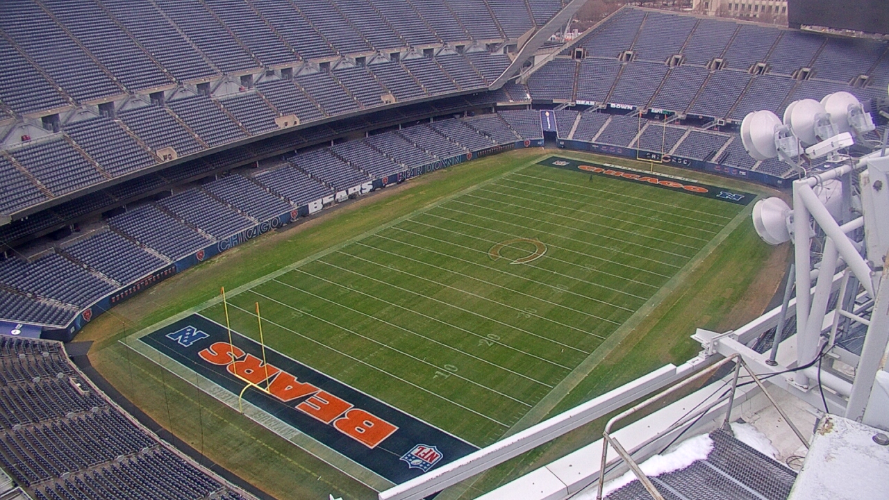 Thumbnail for current weather camera view from Soldier Field in Chicago, Illinois