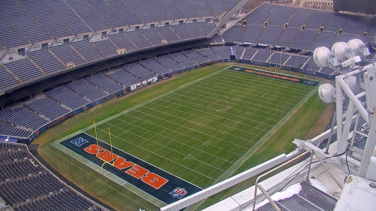 Thumbnail for current weather camera view from Soldier Field in Chicago, Illinois