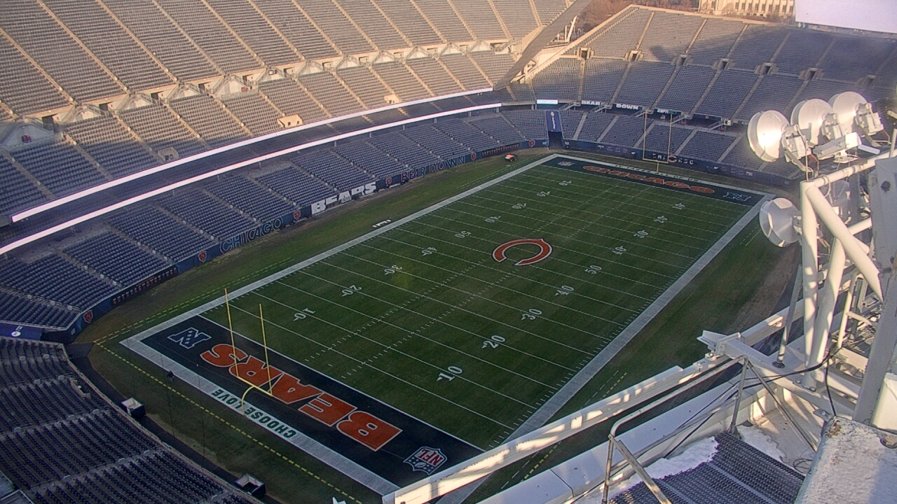 Thumbnail for current weather camera view from Soldier Field in Chicago, Illinois