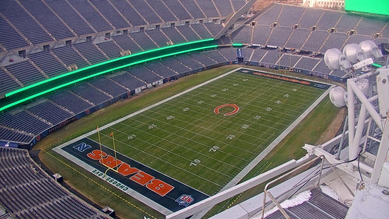 Thumbnail for current weather camera view from Soldier Field in Chicago, Illinois