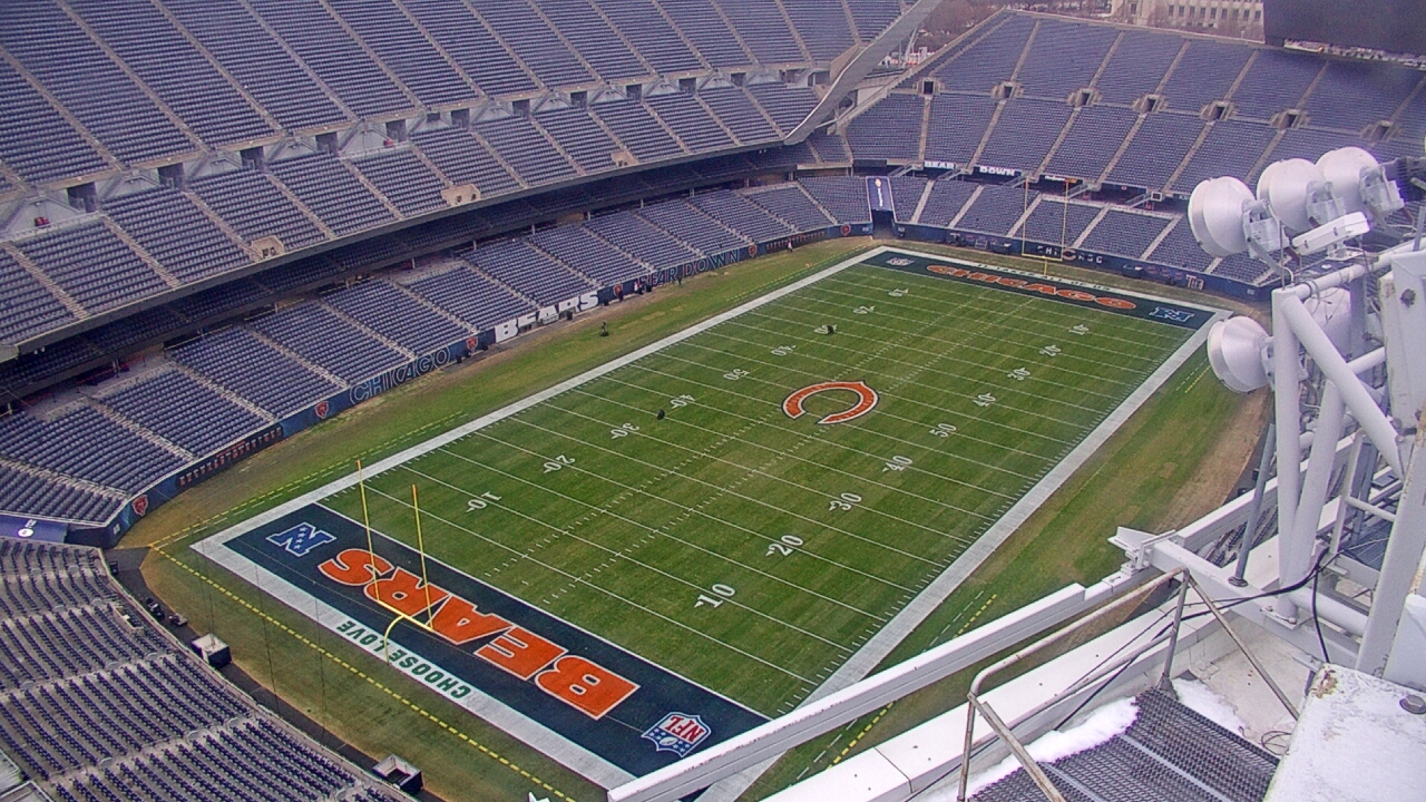 Thumbnail for current weather camera view from Soldier Field in Chicago, Illinois