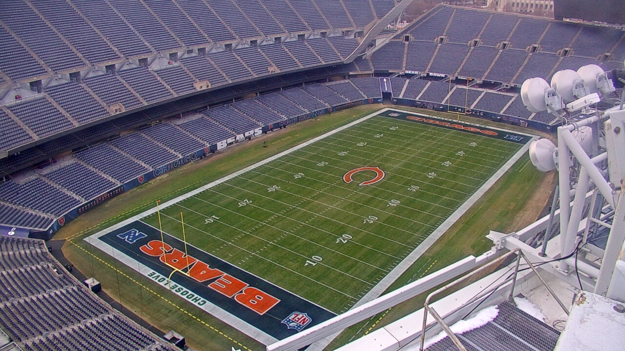 Thumbnail for current weather camera view from Soldier Field in Chicago, Illinois
