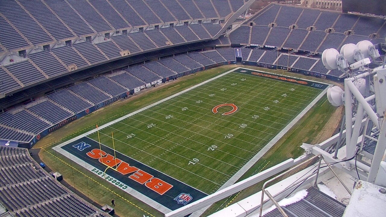 Thumbnail for current weather camera view from Soldier Field in Chicago, Illinois