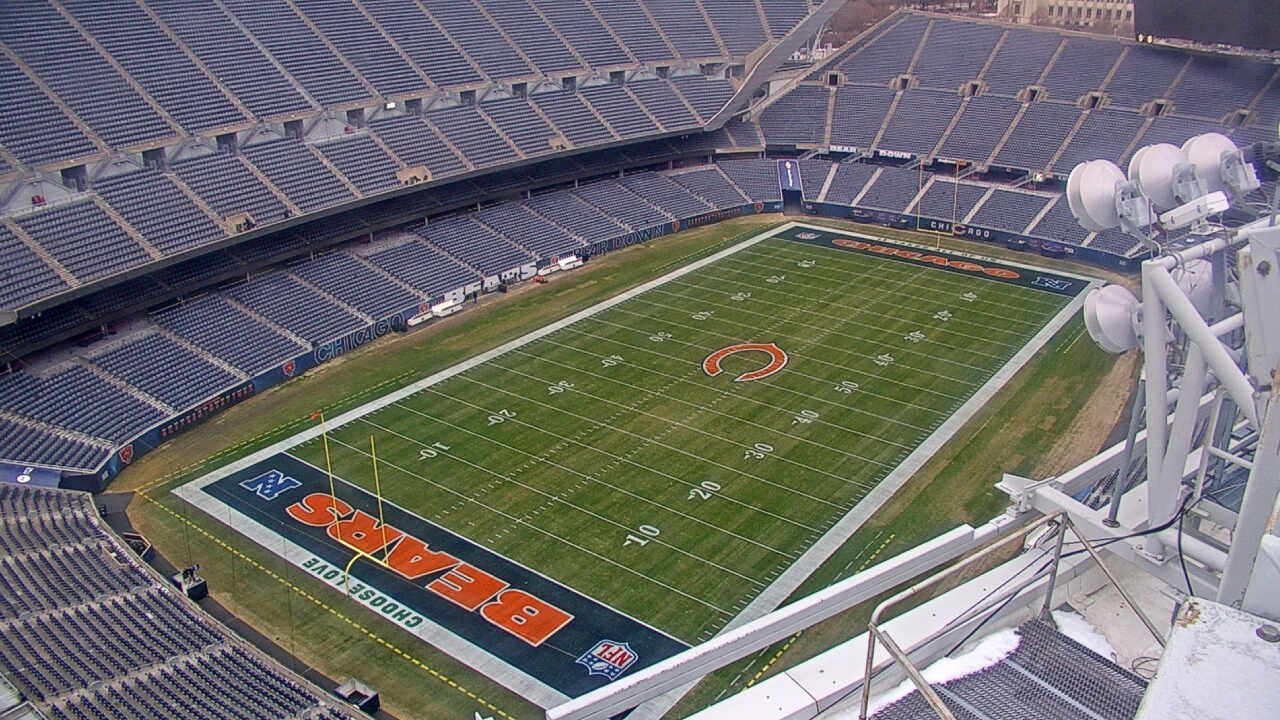 Thumbnail for current weather camera view from Soldier Field in Chicago, Illinois