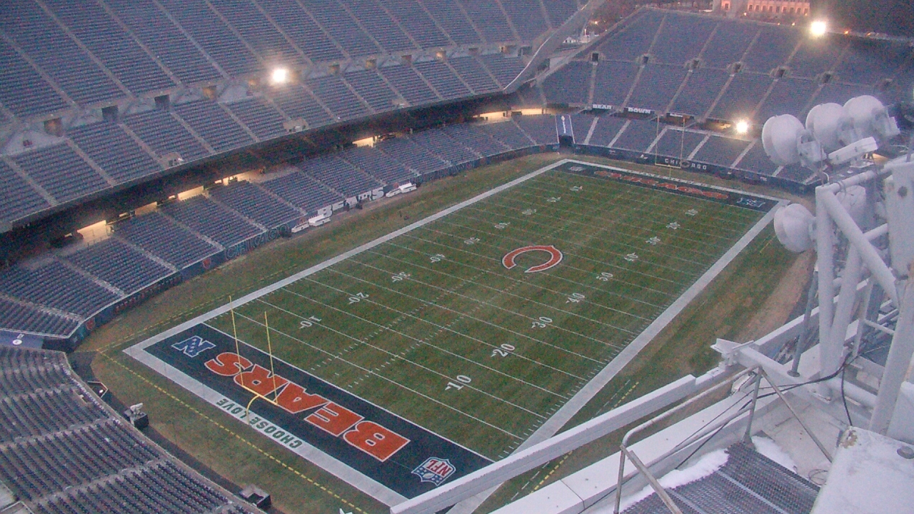 Thumbnail for current weather camera view from Soldier Field in Chicago, Illinois