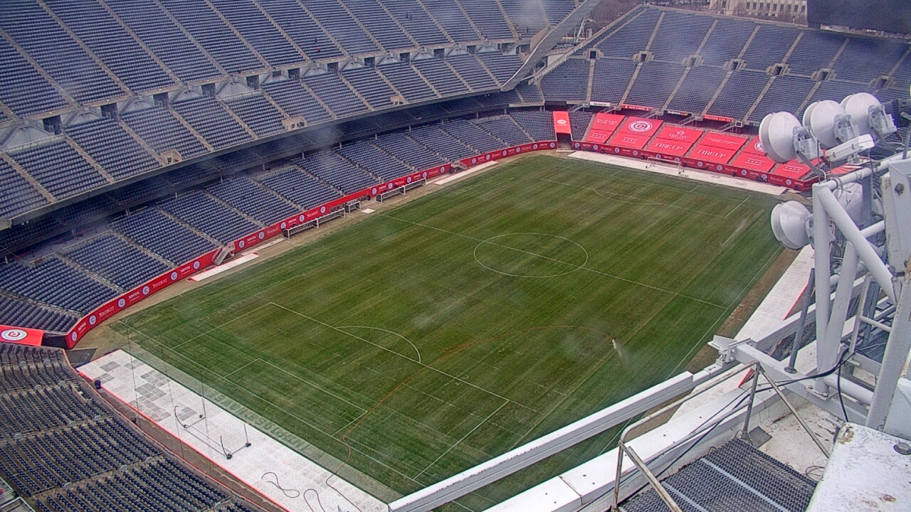 Thumbnail for current weather camera view from Soldier Field in Chicago, Illinois