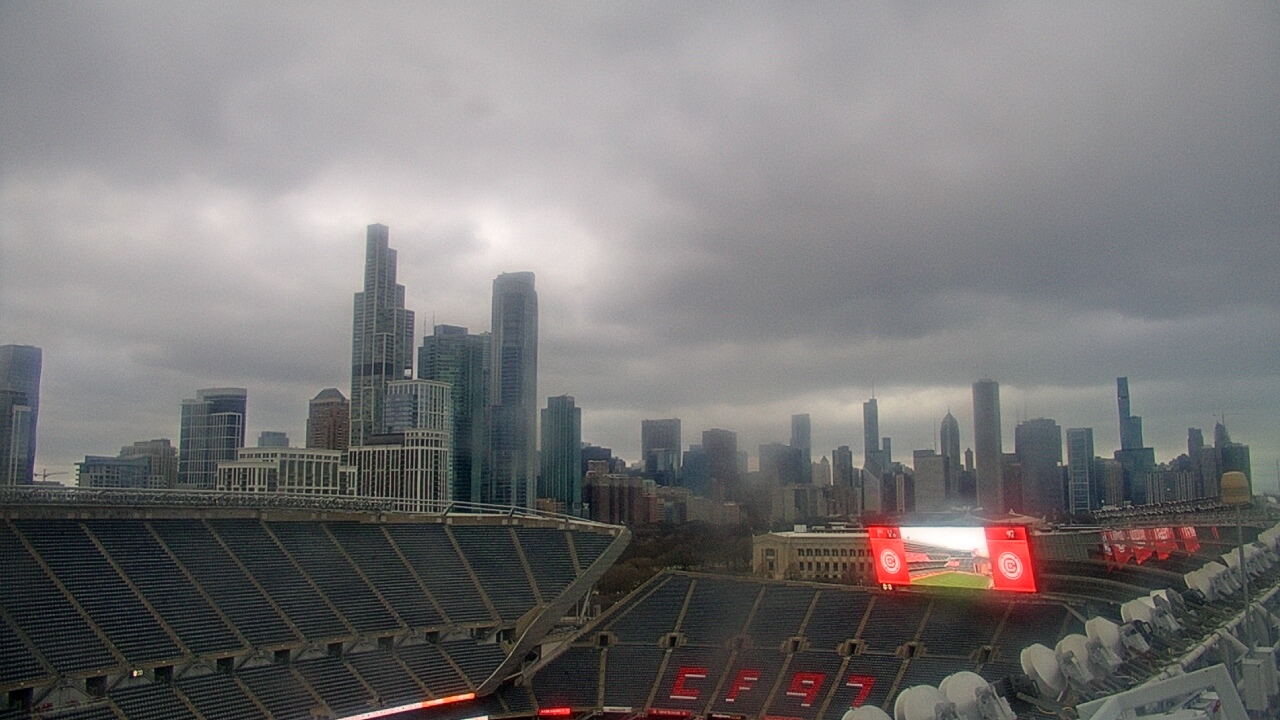 Thumbnail for current weather camera view from Soldier Field in Chicago, Illinois