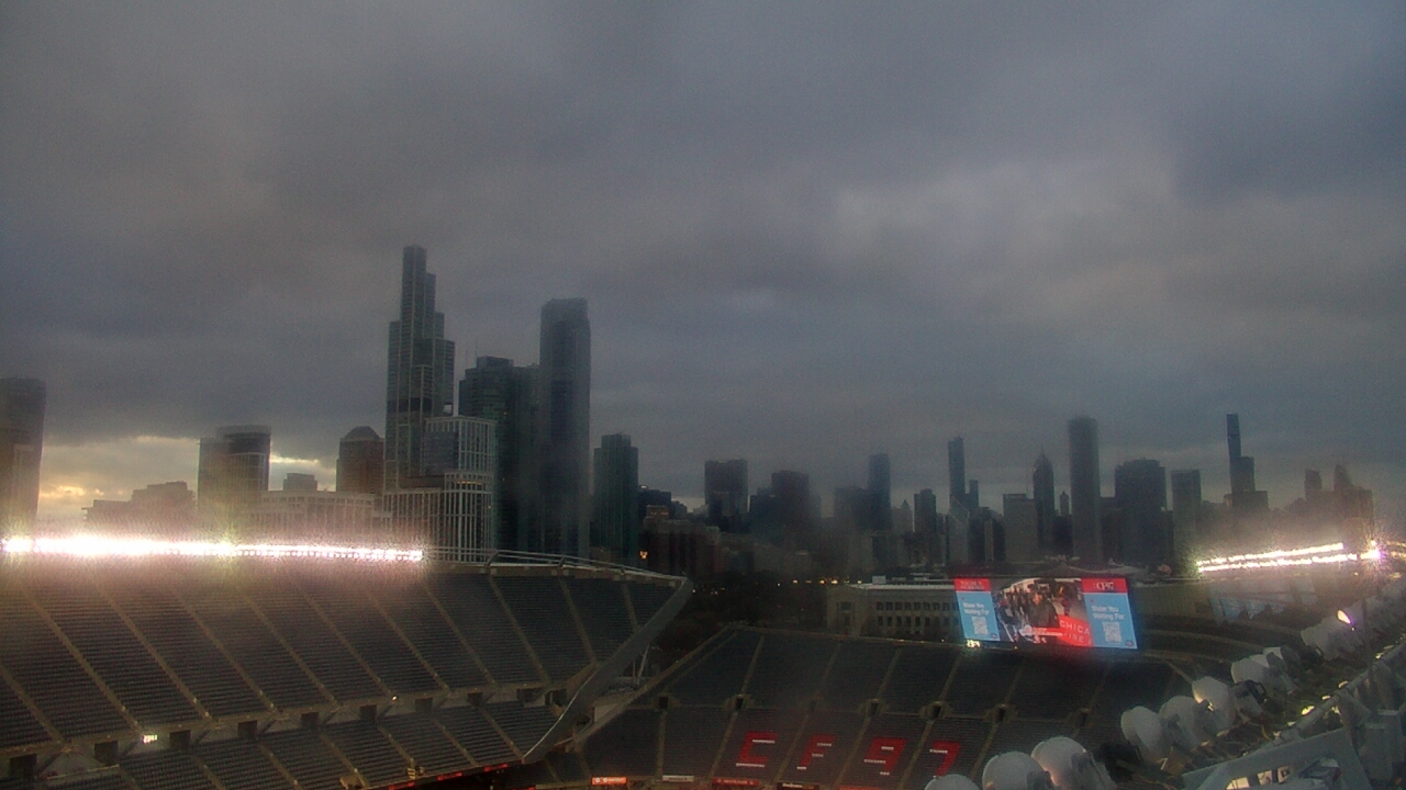 Thumbnail for current weather camera view from Soldier Field in Chicago, Illinois