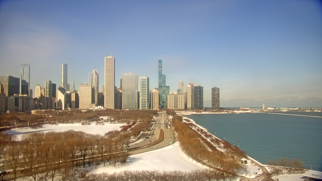 Thumbnail for current weather camera view from The Field Museum in Chicago, Illinois
