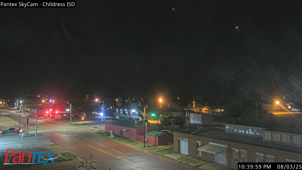 Thumbnail for current weather camera view from Childress ISD in Childress, Texas