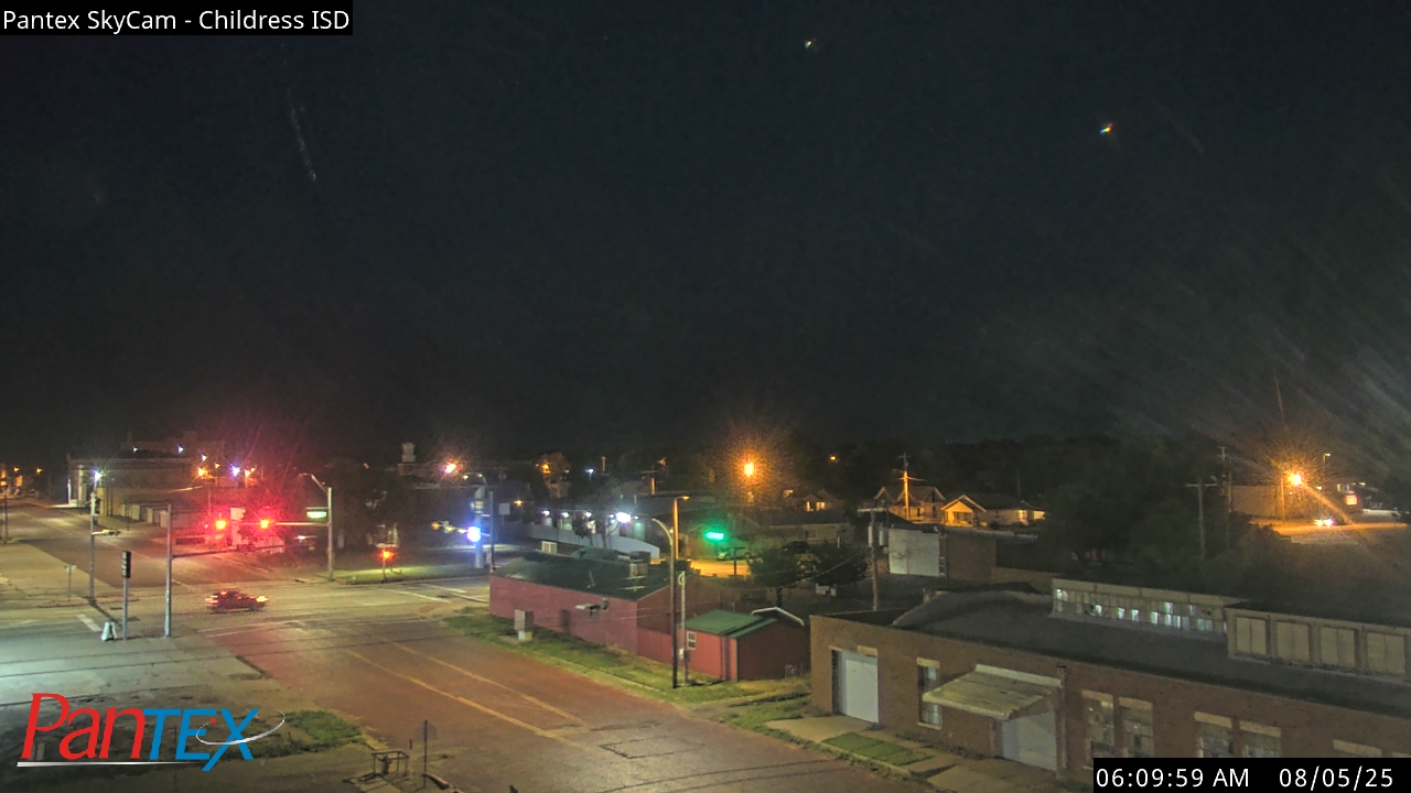 Thumbnail for current weather camera view from Childress ISD in Childress, Texas