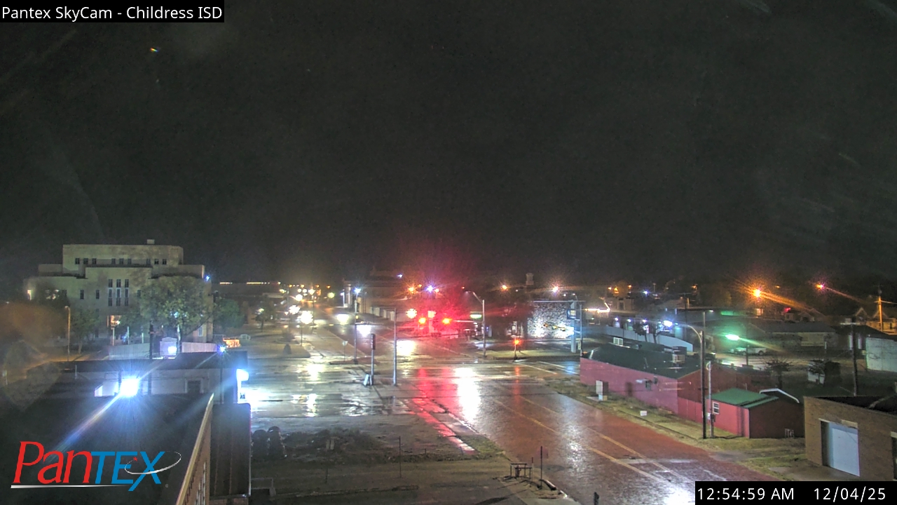 Thumbnail for current weather camera view from Childress ISD in Childress, Texas