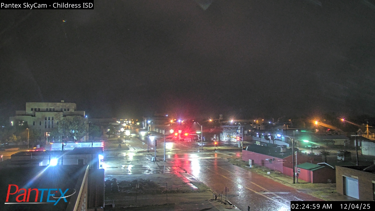Thumbnail for current weather camera view from Childress ISD in Childress, Texas