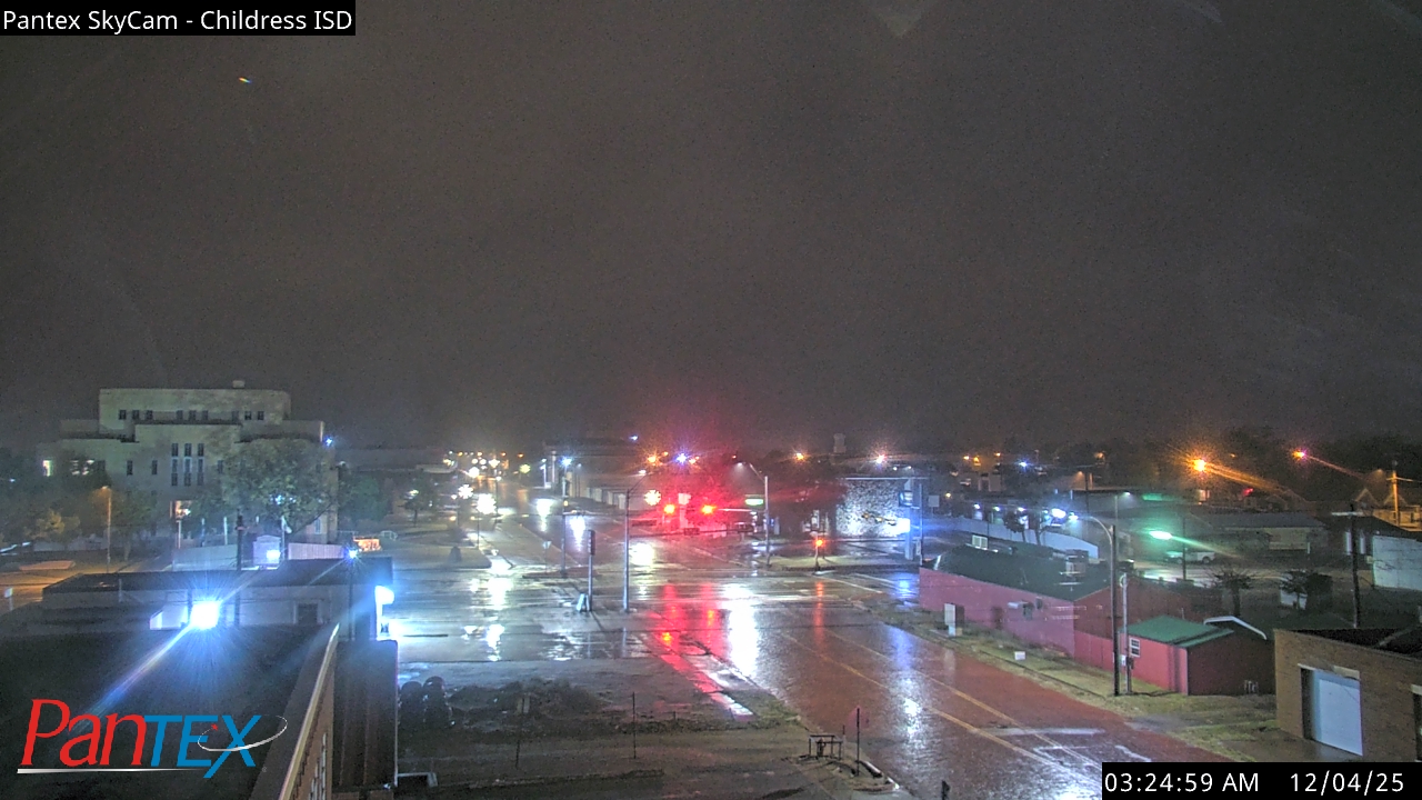 Thumbnail for current weather camera view from Childress ISD in Childress, Texas