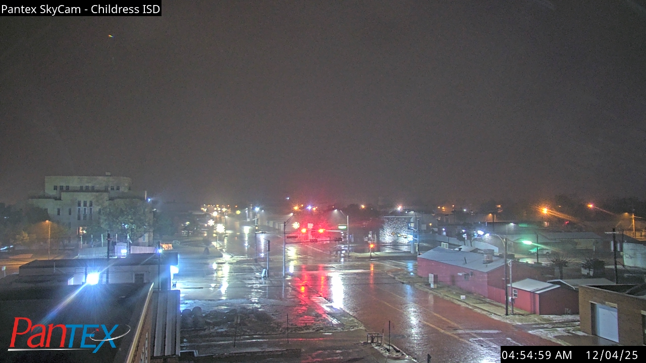 Thumbnail for current weather camera view from Childress ISD in Childress, Texas