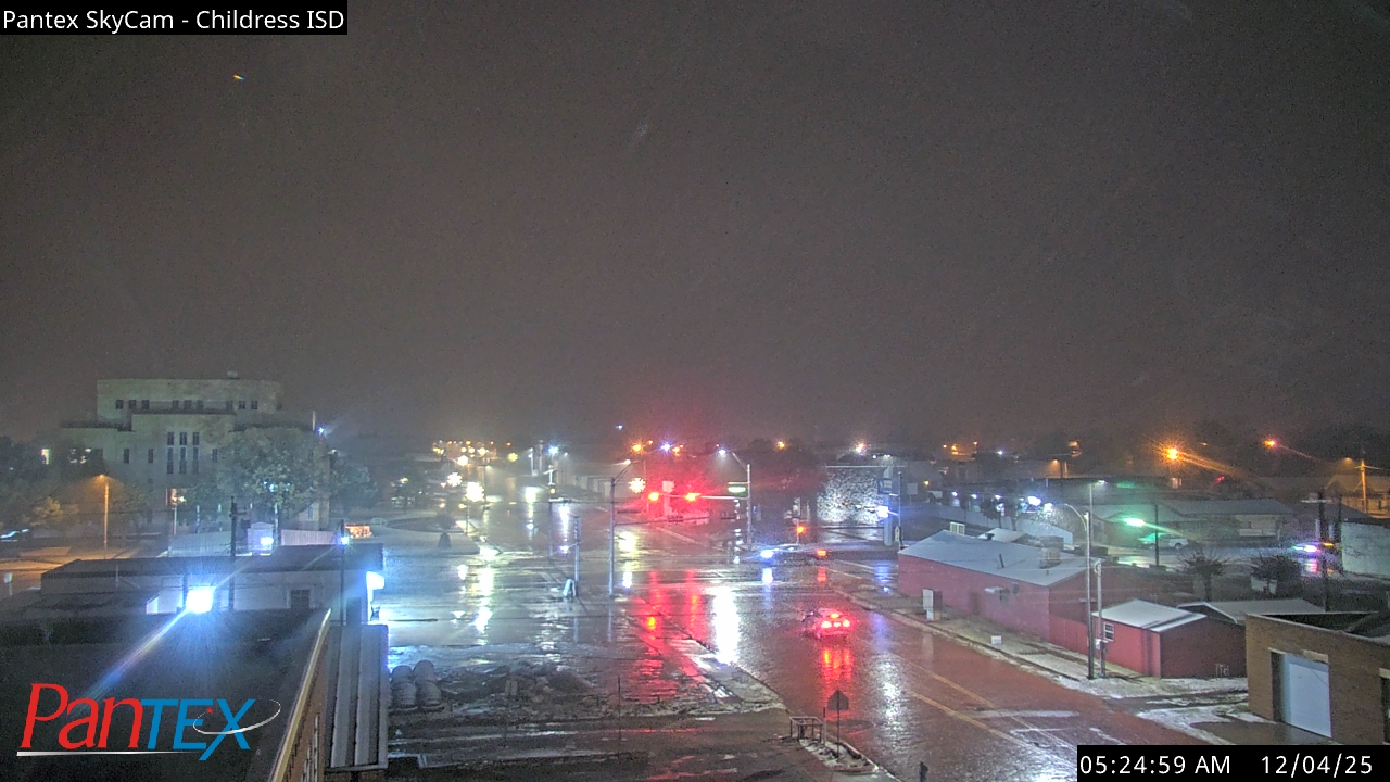 Thumbnail for current weather camera view from Childress ISD in Childress, Texas