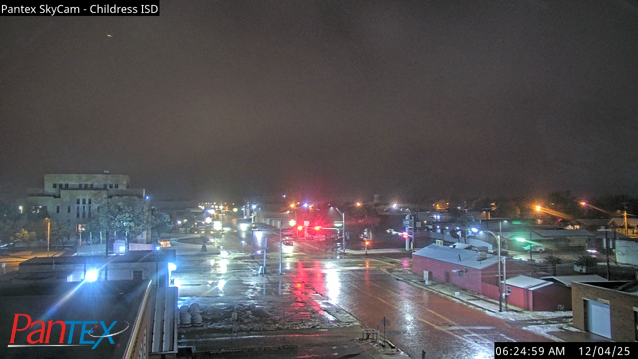 Thumbnail for current weather camera view from Childress ISD in Childress, Texas