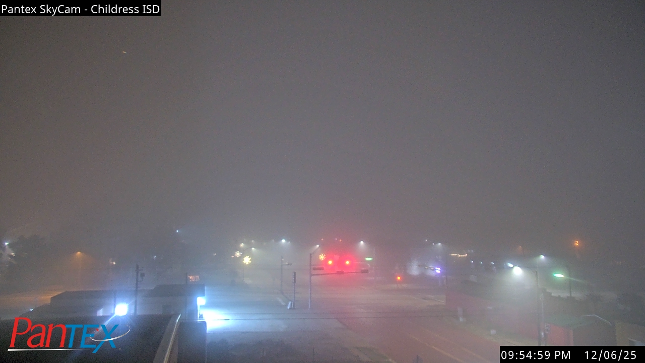 Thumbnail for current weather camera view from Childress ISD in Childress, Texas