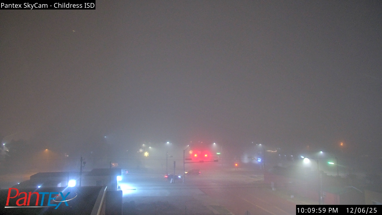 Thumbnail for current weather camera view from Childress ISD in Childress, Texas