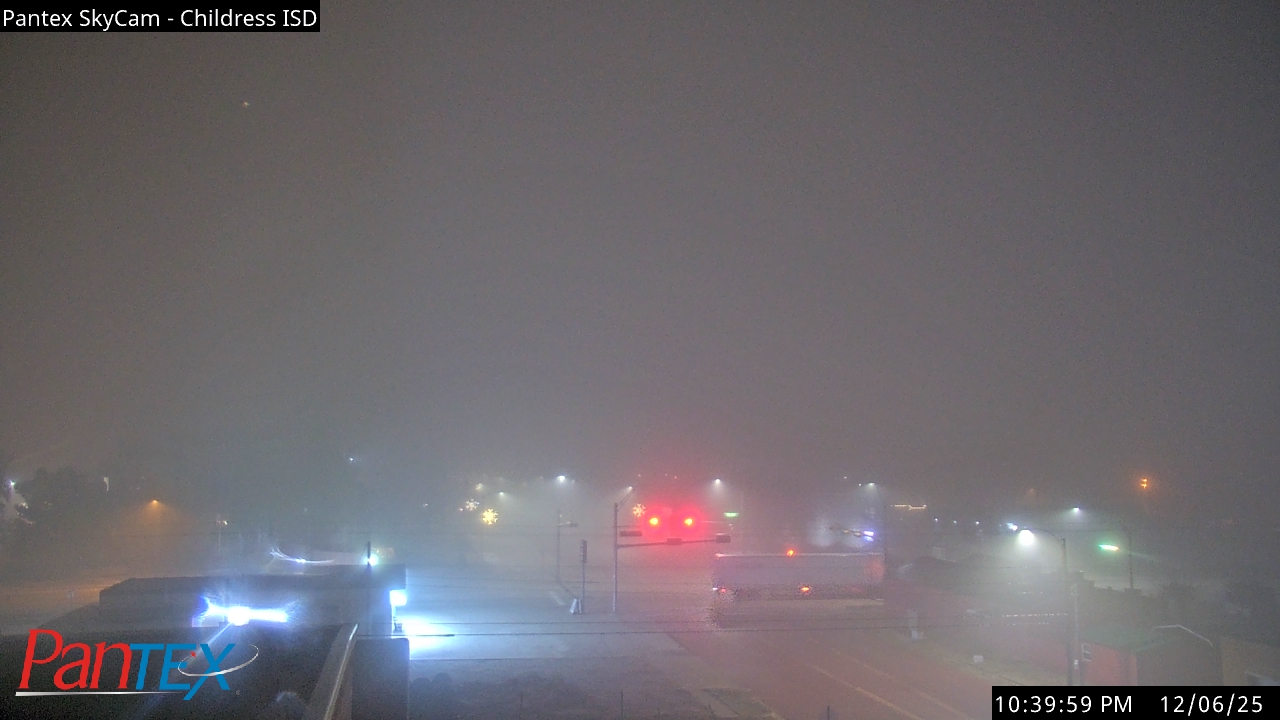 Thumbnail for current weather camera view from Childress ISD in Childress, Texas