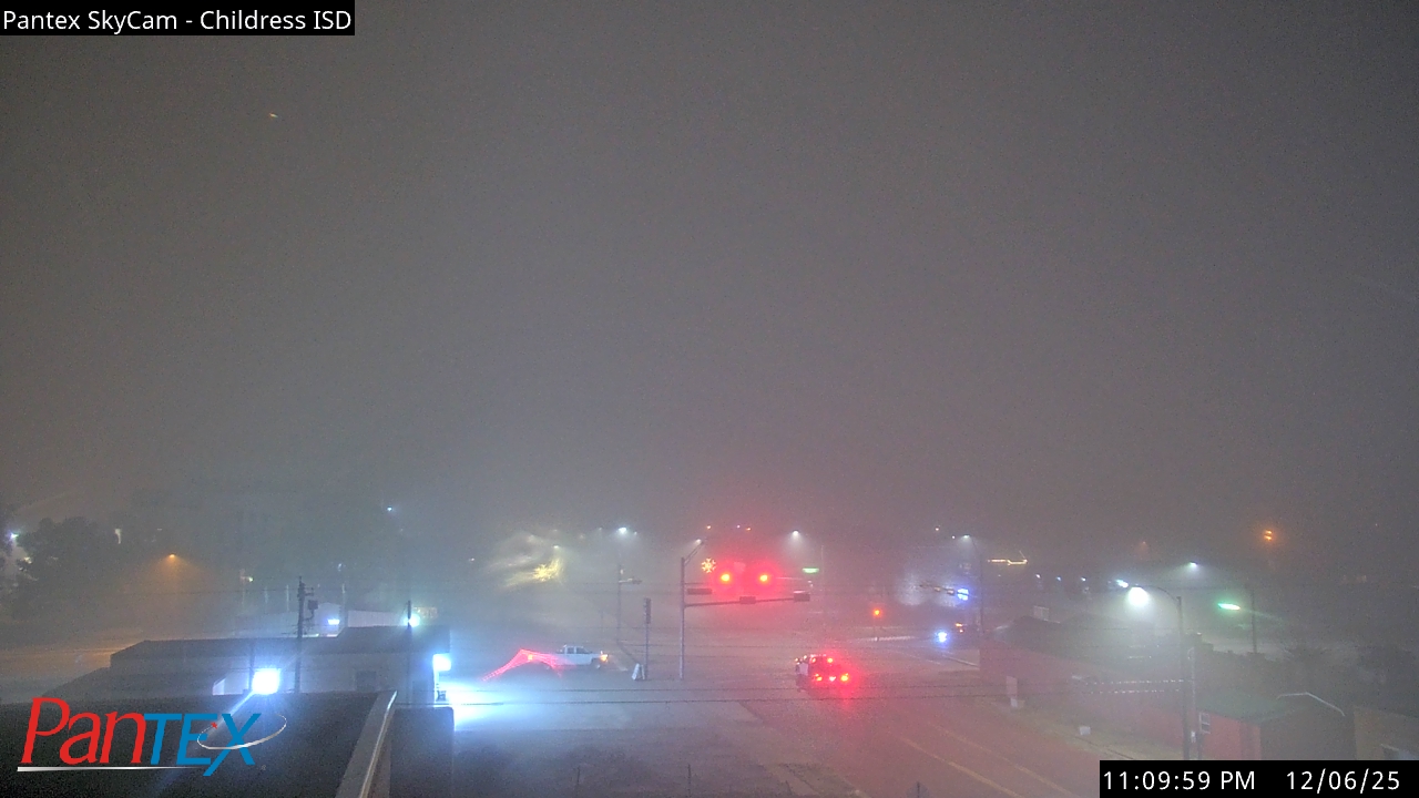 Thumbnail for current weather camera view from Childress ISD in Childress, Texas