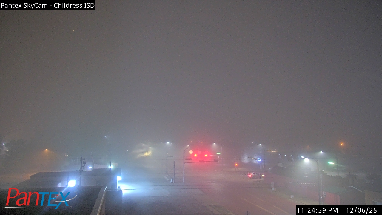 Thumbnail for current weather camera view from Childress ISD in Childress, Texas