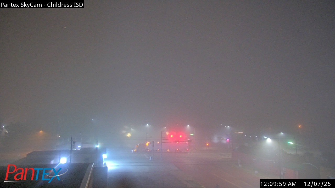 Thumbnail for current weather camera view from Childress ISD in Childress, Texas