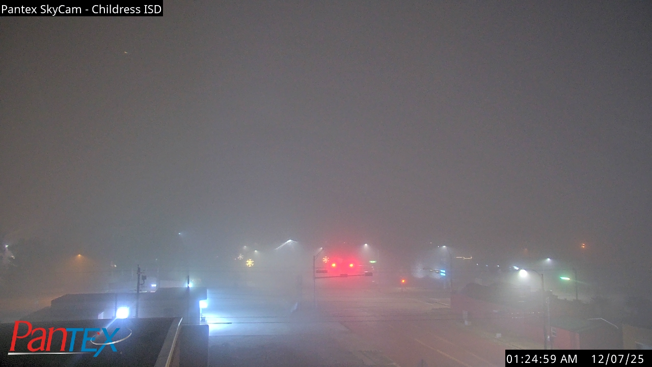 Thumbnail for current weather camera view from Childress ISD in Childress, Texas