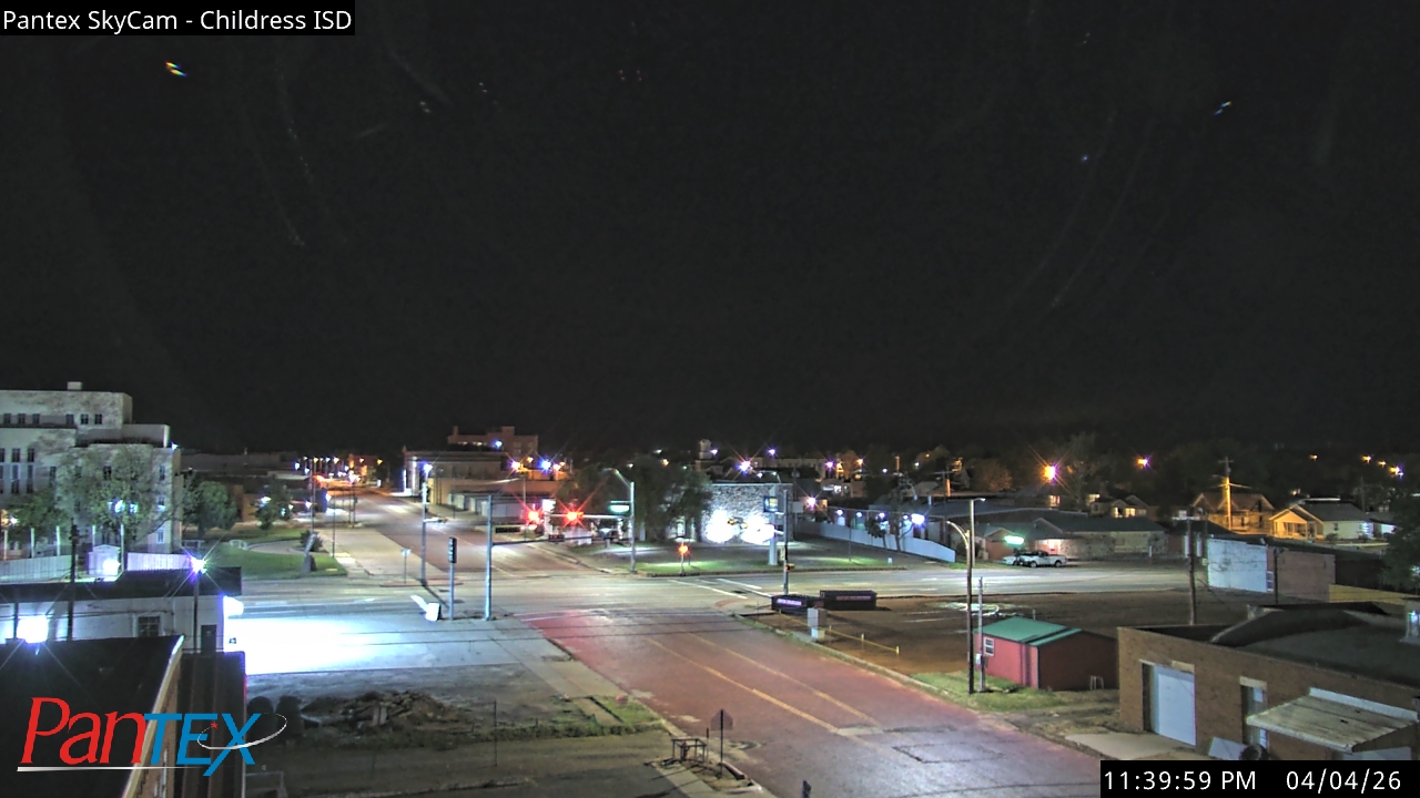 Thumbnail for current weather camera view from Childress ISD in Childress, Texas
