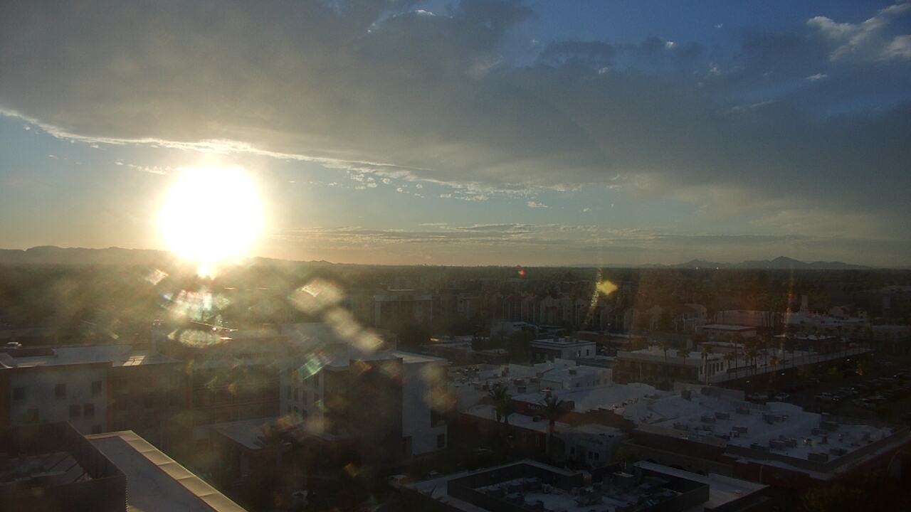 Thumbnail for current weather camera view from Chandler Courthouse Plaza in Chandler, Arizona