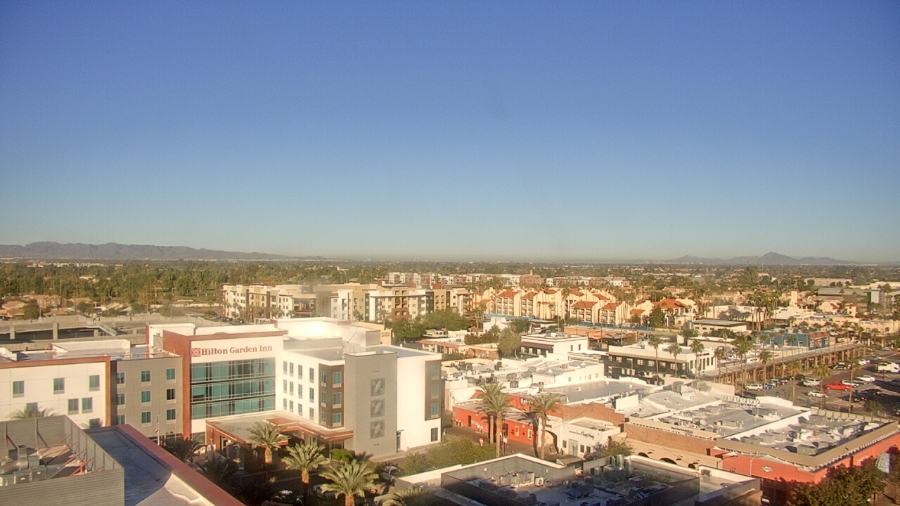 Thumbnail for current weather camera view from Chandler Courthouse Plaza in Chandler, Arizona