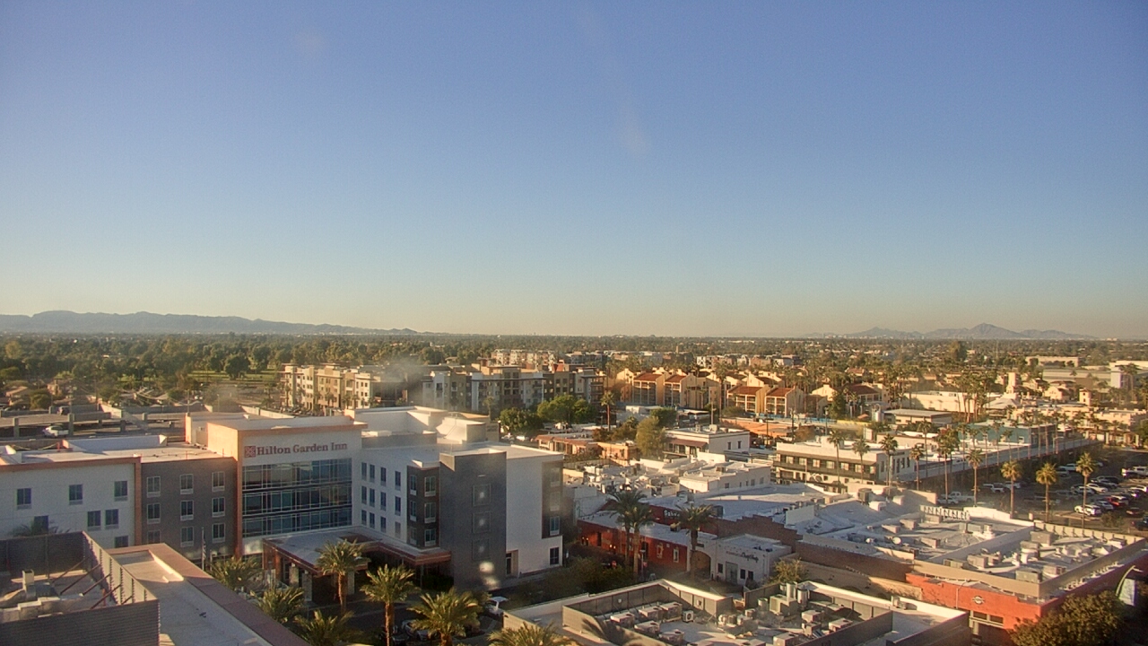 Thumbnail for current weather camera view from Chandler Courthouse Plaza in Chandler, Arizona
