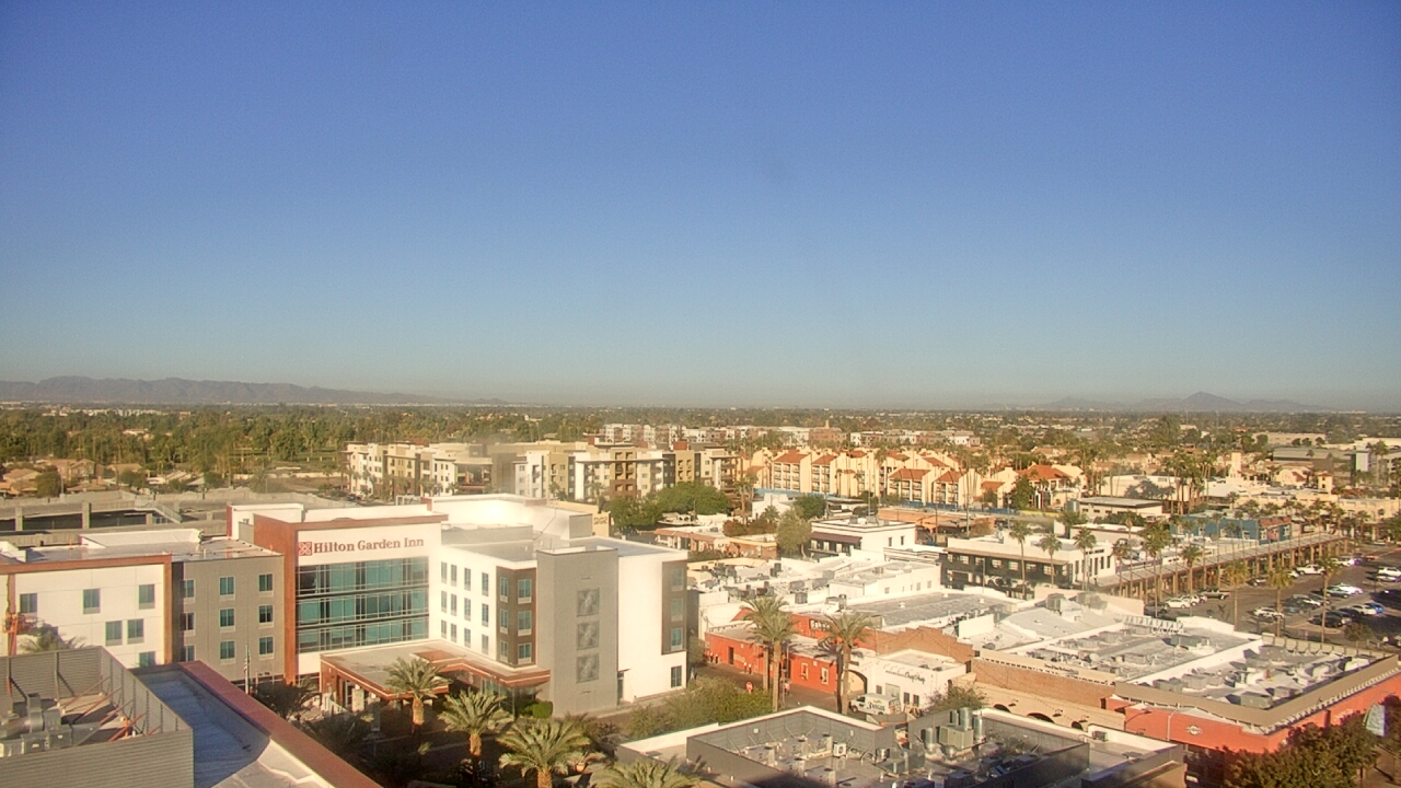Thumbnail for current weather camera view from Chandler Courthouse Plaza in Chandler, Arizona