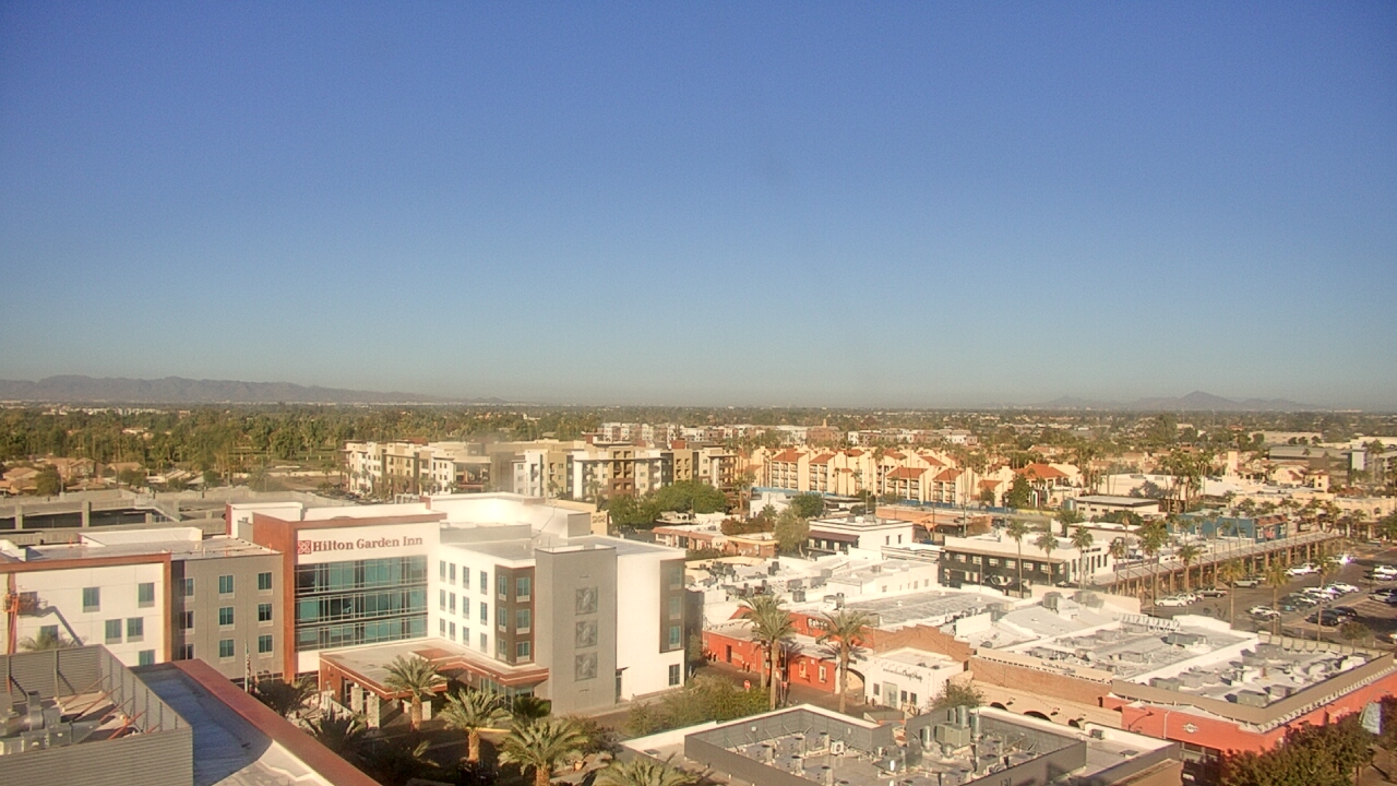 Thumbnail for current weather camera view from Chandler Courthouse Plaza in Chandler, Arizona