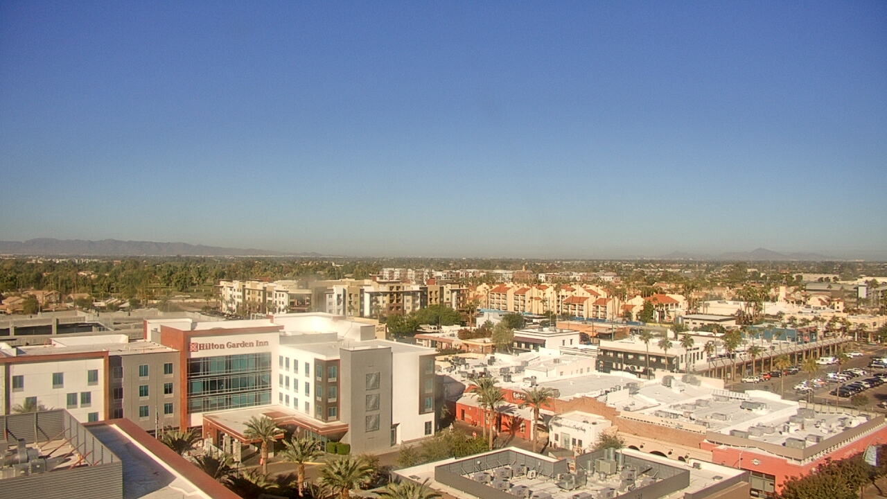 Thumbnail for current weather camera view from Chandler Courthouse Plaza in Chandler, Arizona