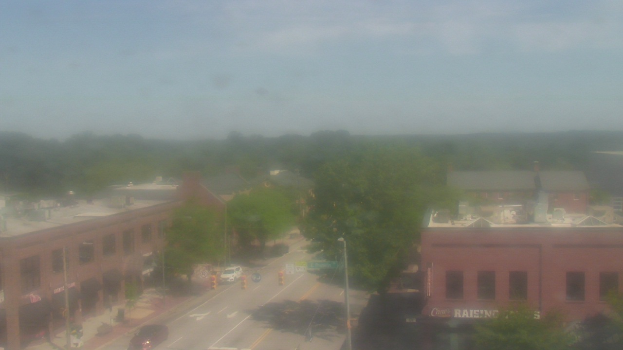 Thumbnail for current weather camera view from Top of the Hill Restaurant in Chapel Hill, North Carolina