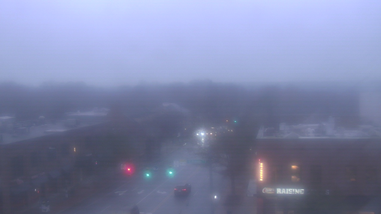Thumbnail for current weather camera view from Top of the Hill Restaurant in Chapel Hill, North Carolina