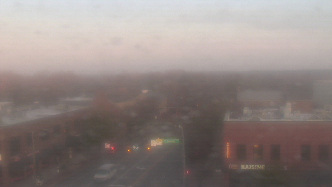 Thumbnail for current weather camera view from Top of the Hill Restaurant in Chapel Hill, North Carolina